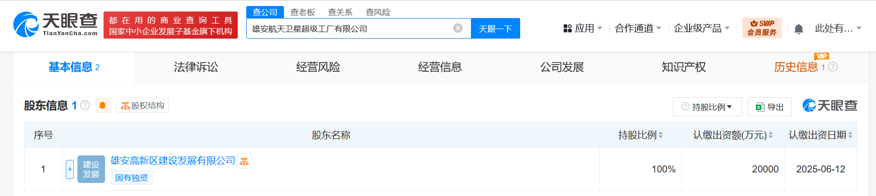 雄安新區(qū)航天衛(wèi)星超級工廠啟動注冊資本高達(dá)2億元！(圖2)